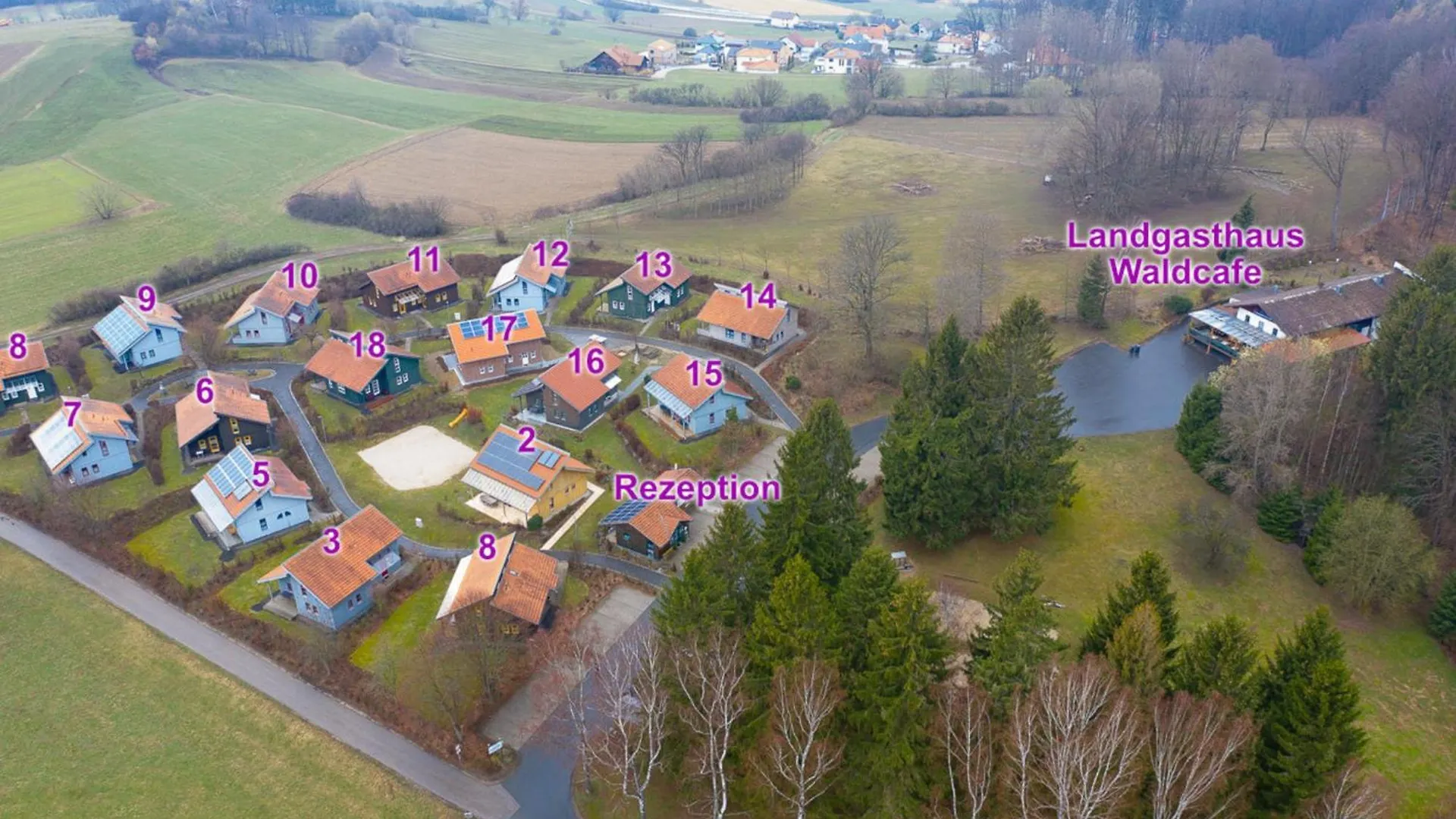 Ferienhaus Nr 15C, Feriendorf Hagbuegerl, Bayr Wald Вальдмюнхен Дом отдыха
